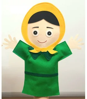 عروسک دستکشی مادر آزاده
