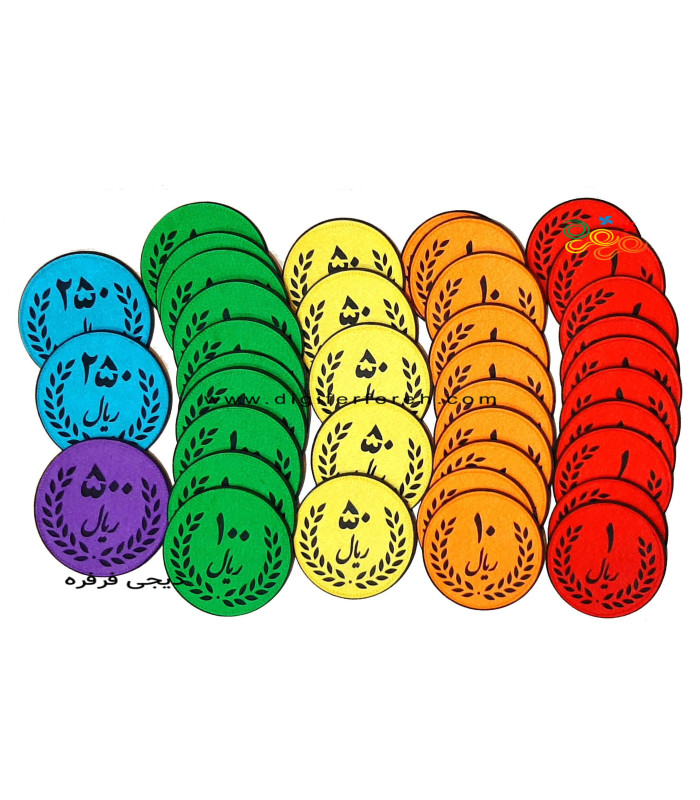 پک سکه های سایز بزرگ 46 عددی مقطع دوم