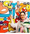 سوپر الفبای فارسی نمدی 45 سانتی