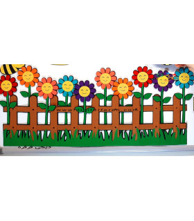 پرچین 90 سانتی جدول الفبا