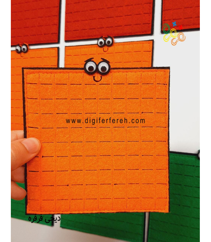 یک عدد دسته صدتایی 13 سانتی