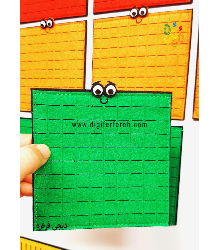 یک عدد دسته صدتایی 13 سانتی