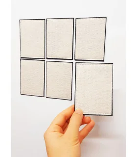 پک شش تایی مستطیل 7x10cm - کسر و احتمال