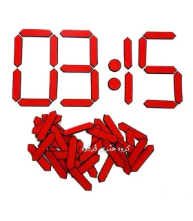 اعداد دیجیتالی 51 قطعه ای