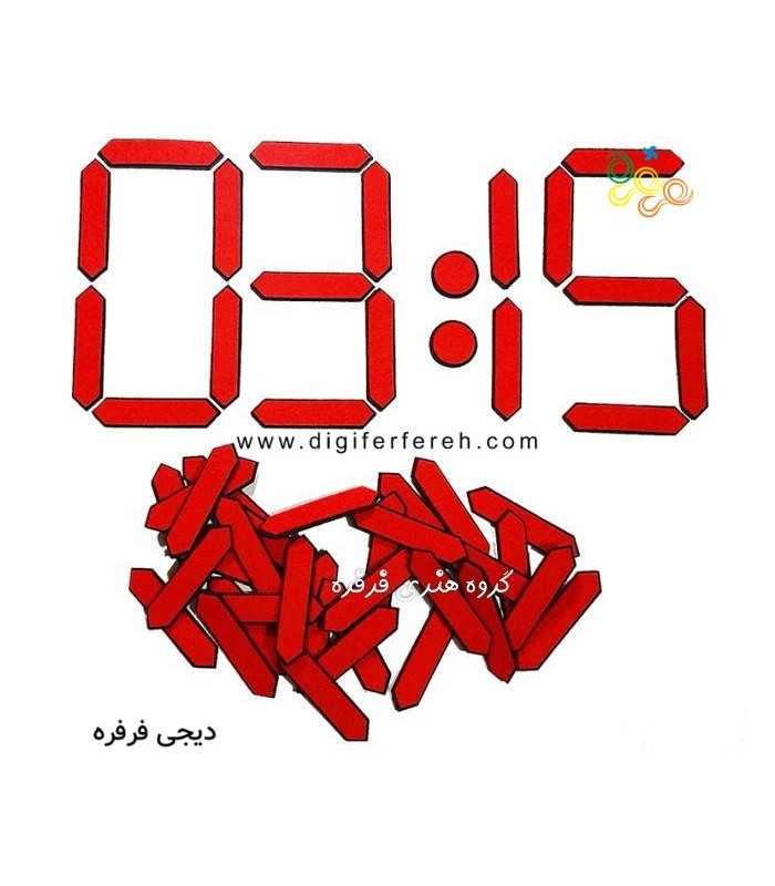 اعداد دیجیتالی 51 قطعه ای