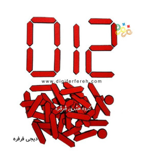 اعداد دیجیتالی 51 قطعه ای
