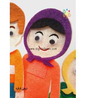 عروسک انگشتی آزاده