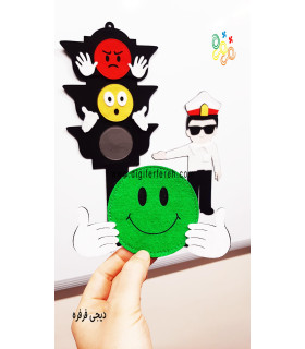 چراغ راهنمایی 50سانتی