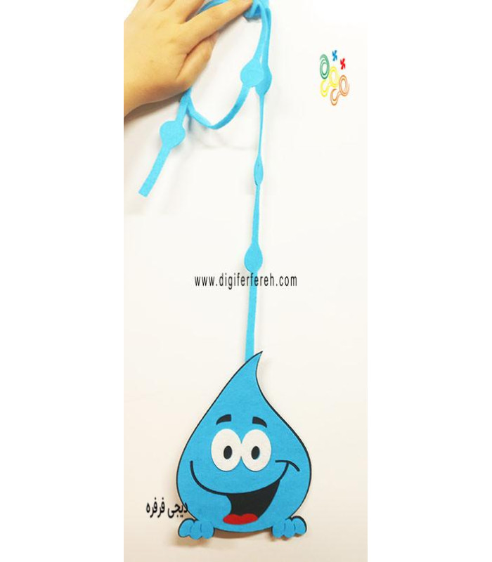 ریسه قطره 20 سانتی 1متری یک رو