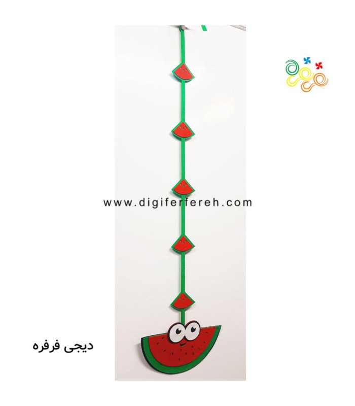 ریسه هندوانه 20 سانتی 1متری یک رو