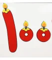 عدد 100 با تم شمع