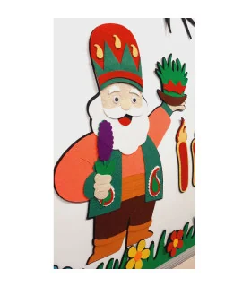 عروسک عمو نوروز 40 سانتی مگنتی