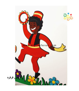 عروسک حاجی فیروز 42 سانتی مگنتی