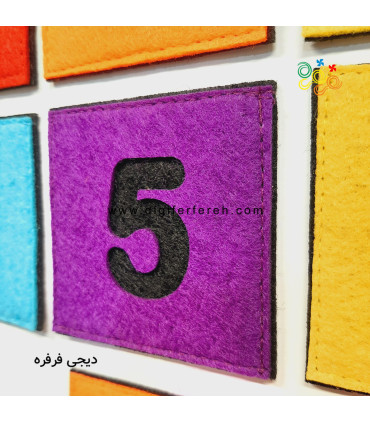 کارت اعداد انگلیسی