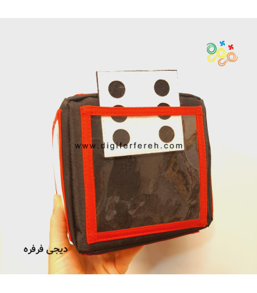 فلش کارت 0 تا 6 تاس