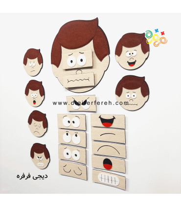 پک احساسات مدل پسر
