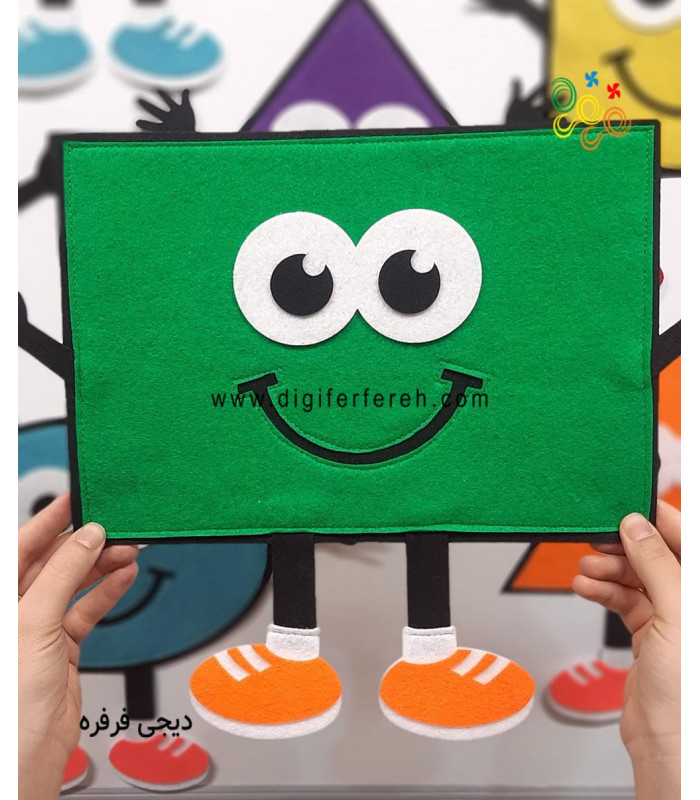 شکل مستطیل فانتزی مگنتی