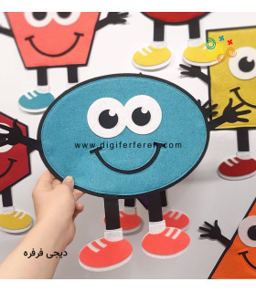 شکل بیضی فانتزی مگنتی