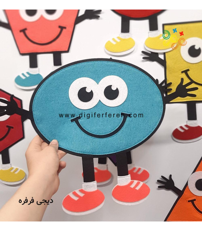 شکل بیضی فانتزی مگنتی