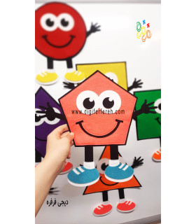 شکل پنج ضلعی فانتزی مگنتی