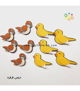 پک ده تایی بلبل و گنجشک