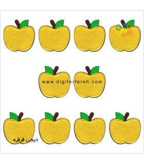 پک ده تایی سیب 7 سانتی