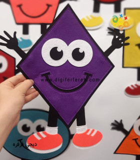 شکل لوزی فانتزی مگنتی