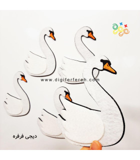 پک 5 عددی قو مگنتی