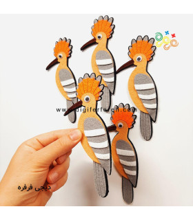 پک 5 عددی هدهد مگنتی