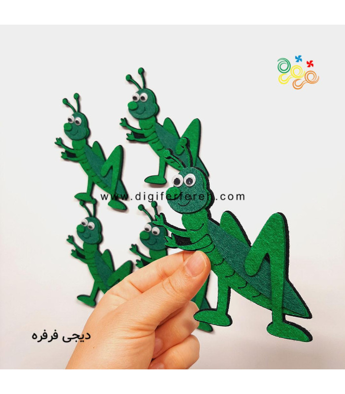 پک 5 عددی ملخ مگنتی