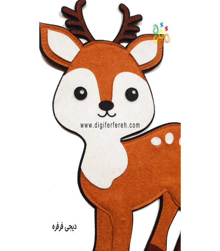 عروسک آهو مگنتی