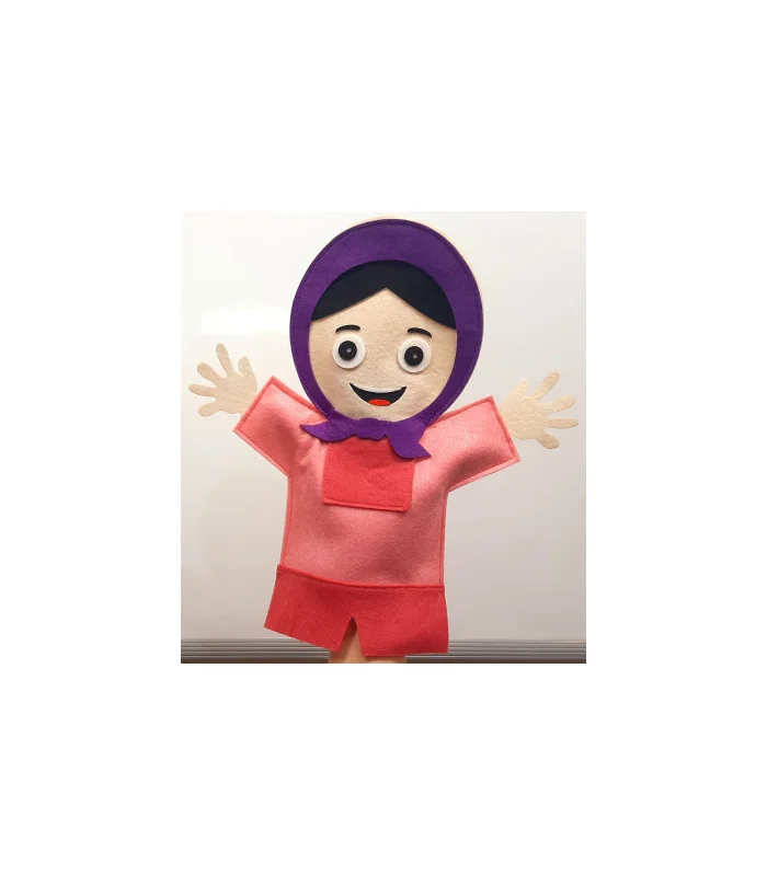 عروسک دستکشی آزاده