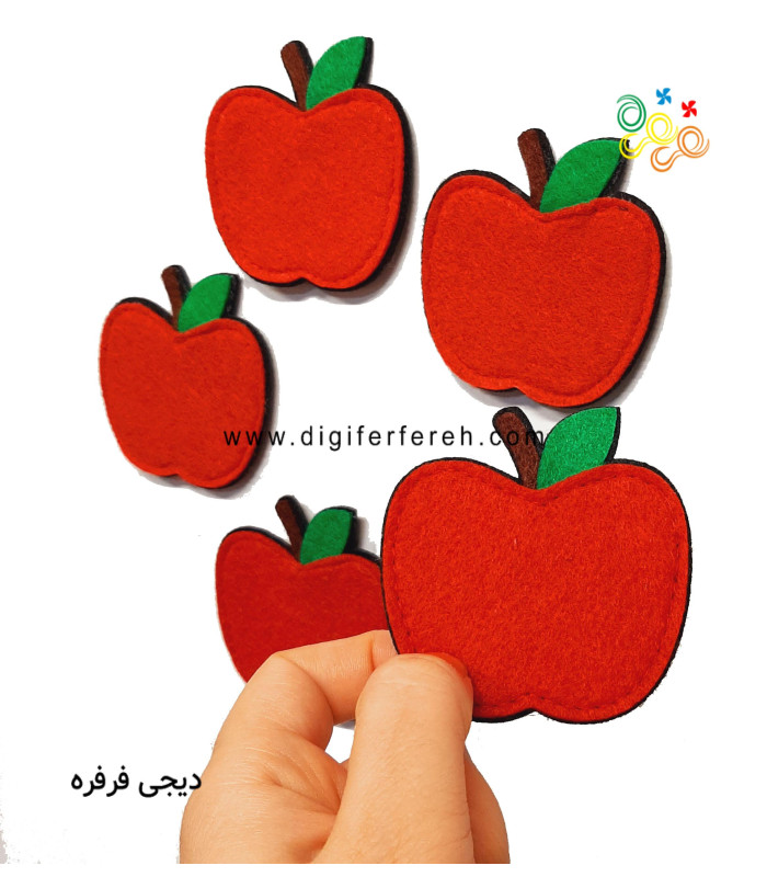 پک 5 عددی سیب قرمز