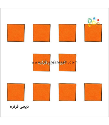 مربع 7x7cm - الگویابی
