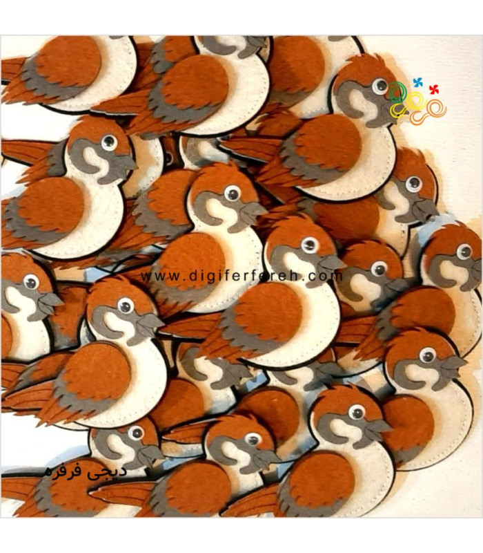 پک ده تایی گنجشگ 10 سانتی