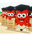 استند مداد با لوح چوبی