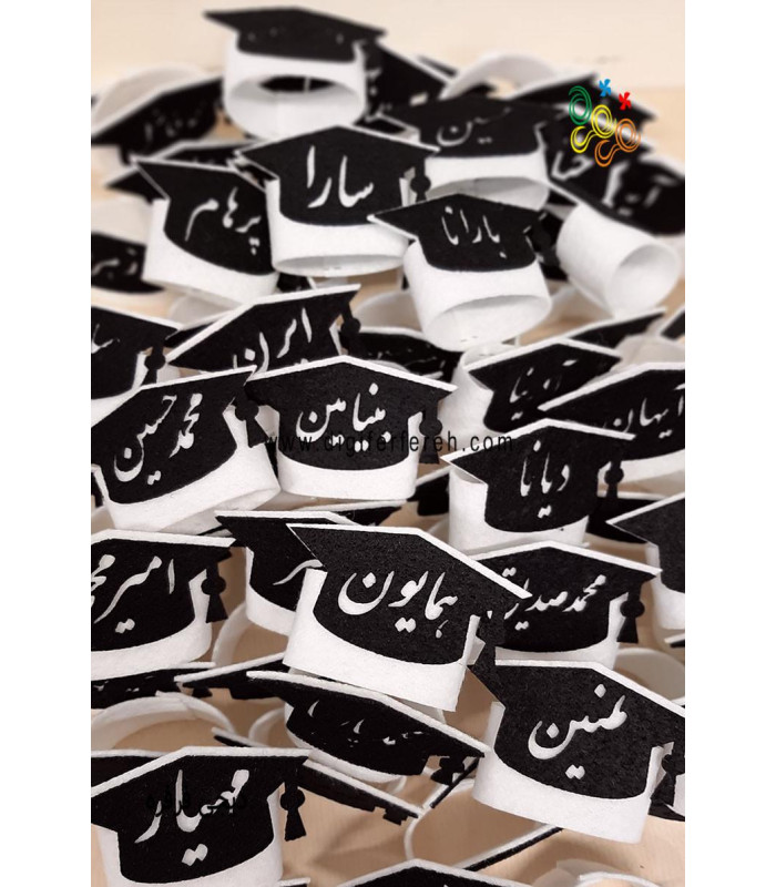 گیفت کارنامه با تم کلاه - نام دانش آموز