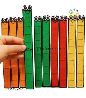 پک دسته ده تایی 22 سانتی فانتزی (10 عددی) مناسب اول دبستان