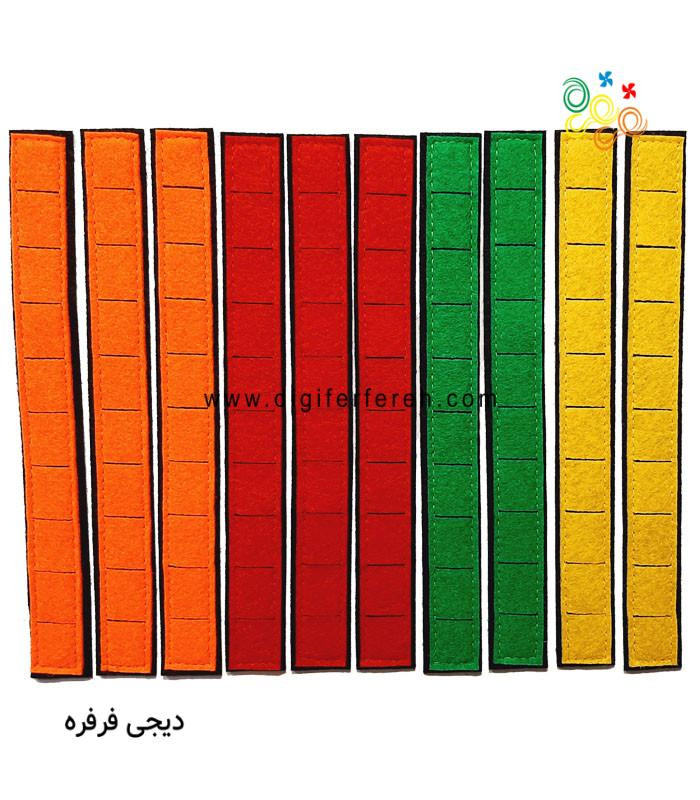 پک دسته ده تایی 22 سانتی ( 10 عددی) مناسب اول دبستان