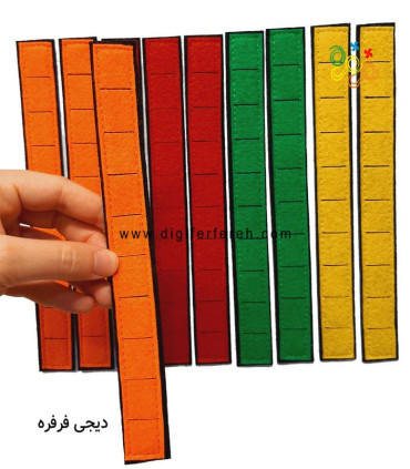 پک دسته ده تایی 22 سانتی ( 10 عددی) مناسب اول دبستان