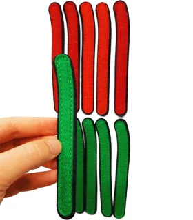 پک ده عددی چوب خط یکی ساده