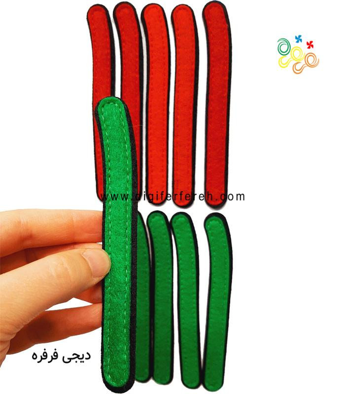 پک ده عددی چوب خط یکی ساده