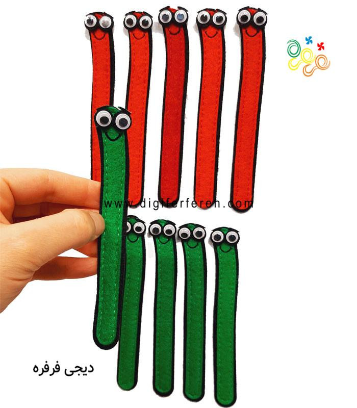 پک ده عددی چوب خط یکی فانتزی