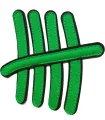 چوب خط دسته پنج تایی ساده