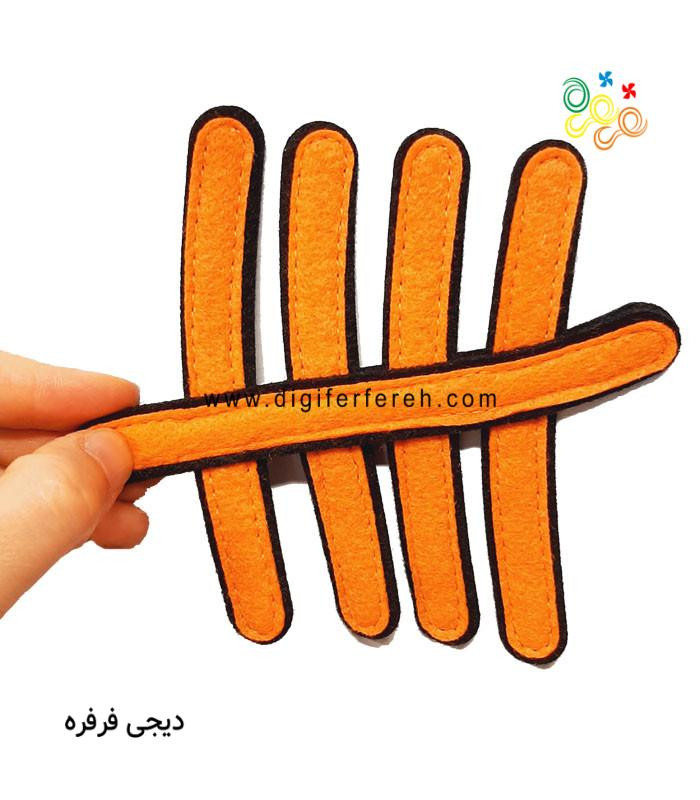 چوب خط دسته پنج تایی ساده