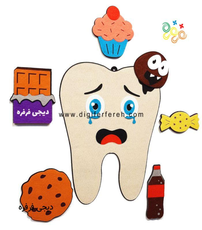 پک آموزشی دندان سالم و ناسالم