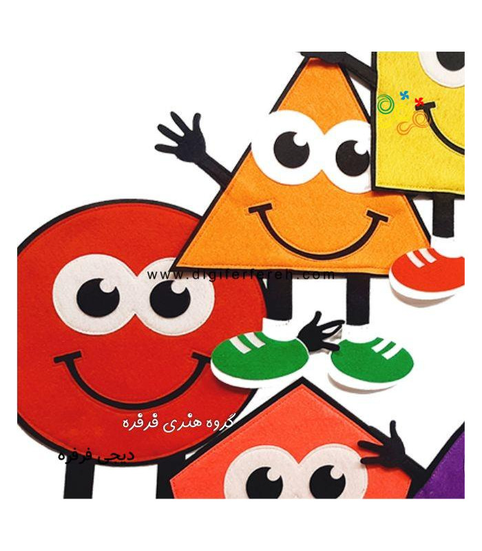 پک اشکال هندسی فانتزی و مگنتی