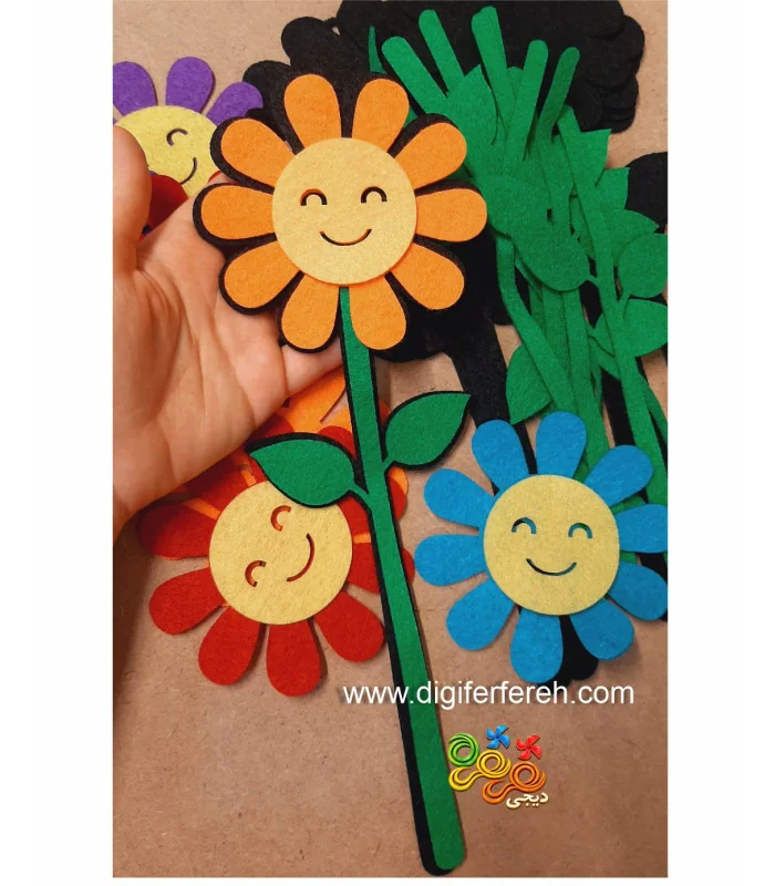 پک 10 عددی گل سایز 30 سانتی - تکمیل نشده