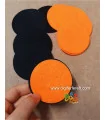 پک ده تایی دایره 7x7cm - الگویابی - مونتاژ نشده