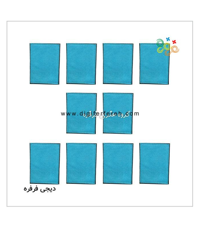 مستطیل 7x10cm - الگویابی